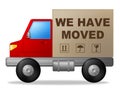 We Have Moved Means Change Of Residence And Lorry