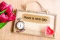 Have a nice day. Royalty Free Stock Photo