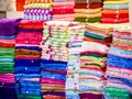 Have towels in lots of sizes styles and colors Royalty Free Stock Photo