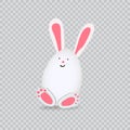Have Yourself a Very Happy Easter. Easter Bunny Ears Vector Royalty Free Stock Photo