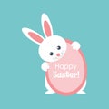 Have Yourself a Very Happy Easter Easter Bunny Ears Vector illustration Royalty Free Stock Photo