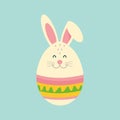 Have Yourself a Very Happy Easter Easter Bunny Ears Vector Royalty Free Stock Photo