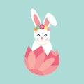 Have Yourself a Very Happy Easter Easter Bunny Ears Vector Royalty Free Stock Photo