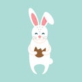 Have Yourself a Very Happy Easter Easter Bunny Ears Vector Royalty Free Stock Photo
