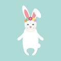 Have Yourself a Very Happy Easter Easter Bunny Ears Vector Royalty Free Stock Photo