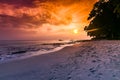 Havelock Island sunset Royalty Free Stock Photo