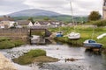 Haverigg harbour is found at the mouth of the Duddon Estuary and has views over the Lake District