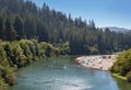 Having fun on the Russian River Royalty Free Stock Photo
