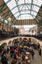 Having lunch in Covent Garden