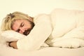 Having nap. Sweet dreams. Hipster with beard fall asleep. Good night. Mental health. Practice relaxing bedtime ritual