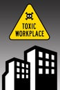 Toxic workplace Royalty Free Stock Photo