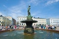 `Havis Amanda` fountain close up. Helsinki, Finland