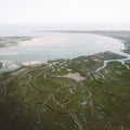 The havre de Saint Germain sur Ay in Normandy France