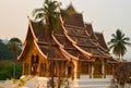 Haw Pha Bang Ho Pha Bang, Royal or Palace Chapel, Royalty Free Stock Photo