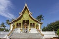 The Haw Pha Bang temple, Royal or Palace Chapel, Luang Prabang, Laos Royalty Free Stock Photo