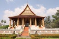 Ho Phrakeo Museum, Vientiane in early November Royalty Free Stock Photo