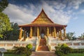 Haw Phra Kaew Temple of the Emerald Buddha, Vientiane, Laos Royalty Free Stock Photo