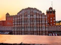 Hawa Mahal jaipur, the building looks like a honeycomb Royalty Free Stock Photo