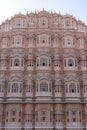 Hawa Mahal, pink palace of winds in old city Jaipur, Rajasthan, India Royalty Free Stock Photo