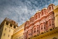 Hawa Mahal wall detail Royalty Free Stock Photo