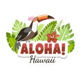 Hawaii aloha toucan message