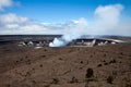 Hawaii, the big island, the geothermal is spurting Royalty Free Stock Photo