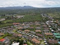 Hawaii Big Island Kailua-Kona Tropical Aerial Royalty Free Stock Photo