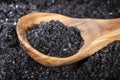 Hawaii black origin salt - Text space