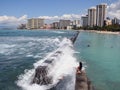 Hawaii Crashing waves