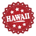 Hawaii grunge stamp