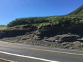 Hawaii Hanauma Bay RoadSide Landscape View Royalty Free Stock Photo