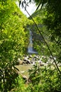 Hawaii Natural Scenery with Hidden Waterfall