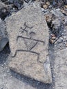 Hawaii Petroglyph Figures