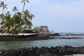 Hawaii Place of Refuge Royalty Free Stock Photo