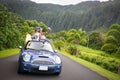 Hawaii road trip Royalty Free Stock Photo