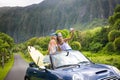 Hawaii road trip Royalty Free Stock Photo