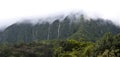 Hawaii Scenery: Rainy Season Mountain Waterfalls