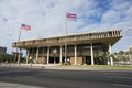 Hawaii State Capital Building. Royalty Free Stock Photo