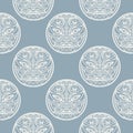 Hawaii wood idol pattern seamless vector repeat geometric for any web design