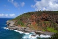 Hawaiian coastline Royalty Free Stock Photo