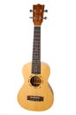 Hawaiian four stringed ukulele guitar Royalty Free Stock Photo