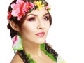 Hawaiian girl make up