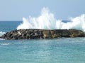 Hawaiian ocean wave Royalty Free Stock Photo