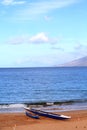 Hawaiian Outrigger Canoe Royalty Free Stock Photo