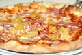 Hawaiian Pizza Royalty Free Stock Photo