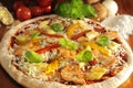 Hawaiian Pizza Royalty Free Stock Photo