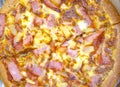 The Hawaiian pizza Royalty Free Stock Photo