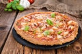 Hawaiian Pizza Royalty Free Stock Photo