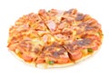 Hawaiian pizza Royalty Free Stock Photo