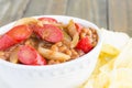 Hawaiian Pork and Beans Royalty Free Stock Photo